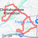 Fleet Feet 11 Mile Run route map