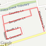 round the block route map