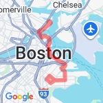 Southie to Navy Yard route map