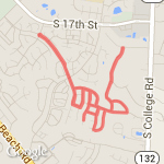 Neighborhood Extension route map