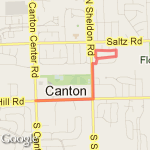 2 mile loop route map