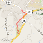 12/30 Southern village route map