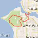 locks to discovery park loop route map