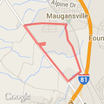 GA 5 mi loop route map