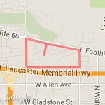 BaseLine Loop route map