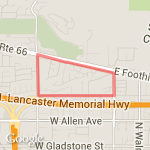 basline Loop route map