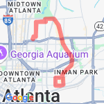 6.92 Beltline Plus route map