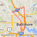 10 mile loop route map