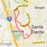 Via Hamaca 6 Mile route map