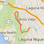 Aliso Cholla = Rockit route map