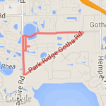 Route 1 Thornebrooke route map