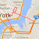 2 bridges  route map