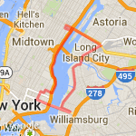 2 bridge queens  route map