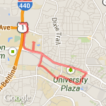 lil merdith, lil ncsu route map