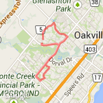 12k oakville river oaks route map