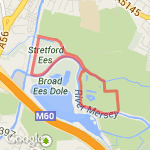 stretford chorlton 2 mile extension route map