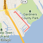 Ally route w/o Sexton route map