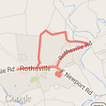 country roads route map