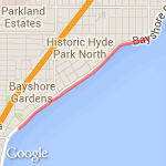 Bayshore route map