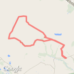 Planned run for thurs route map