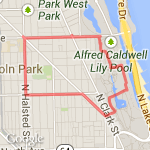 Daddy Day 5k! route map