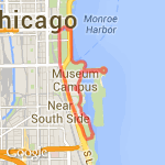 3.1 mile run=5K route map