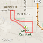 10 mille ride route map