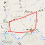 5 mile - 109 route map