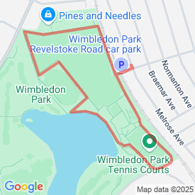Wimbledon Park - 2.27 Km route in London