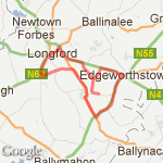 Ardagh 50k route map