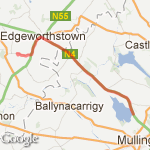 Ardagh To Lough Owel 30k route map