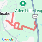 4 miles HHS 10KTT route map