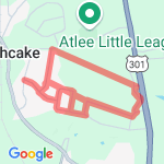 4 miles HHS 10KTT route map