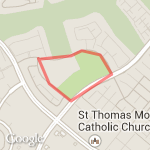 Tustin Sport Park route map