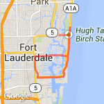 11.06 miles route map