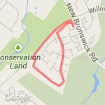 Neighboorhood Run route map