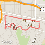 S'Oaks 3 Miles route map