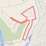 Marcus Point LFS Running Team route map