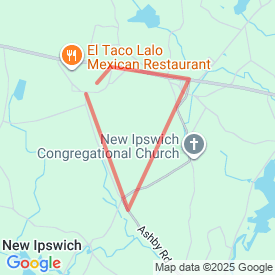 Ashby hill - 3.21 Km route in new ipswich nh