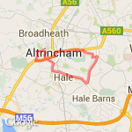 Clockwise run route map