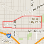 Le FLeur De Lis route map