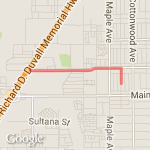 First training route route map