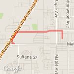 Starbucks walk route map