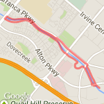 Riverside trail route map