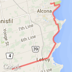 25k from France's route map