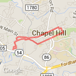 3/6 5 miler route map