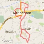 Alty, Hale loop route map