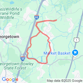 Jewett and dodge - 14.37 Km route in Newburyport