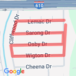 Neighborhood  route map