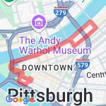Maraton Training/Downtown route map